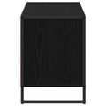 vidaXL TV skrinka 100 x 36 x 49,5 cm Čierny dub Kompozitné drevo