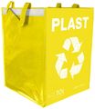 Tašky na triedený odpad SORT EASY 4 CARTON, 30x30x40cm, 4x36l, 4ks SIXTOL