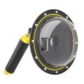 Waterpoof dome port Telesin for DJI Action 4 / 3 / 5