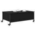 vidaXL Konferenčný stolík Čierny dub 91 x 55 x 32 cm Kompozitné drevo