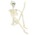 vidaXL Halloween kostra 2 ks Biela 85 cm PVC