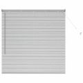 vidaXL Rímske žalúzie Strieborná 130 x 125 cm Hliník