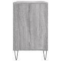 vidaXL Botník sivý dub sonoma 102x36x60 cm spracované drevo