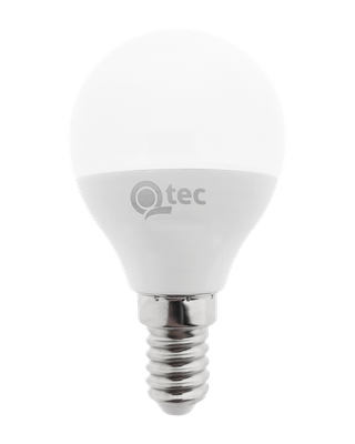 LED žiarovka Qtec 5W P45 E14 neutrálna biela