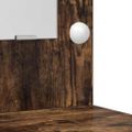 vidaXL Toaletný stolík Dymová dub 50 x 41 x 135 cm Kompozitné drevo