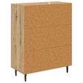 vidaXL Servírovacia skriňa Remeselný dub 69,5 x 34 x 90 cm