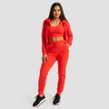 Dámske tepláky Limitless Hot Red - GymBeam, veľkosť XXL, veľkosť oblečenia XXL