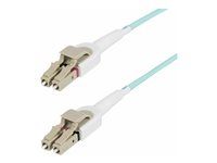 Startech 5m (15ft) LC to LC (UPC) OM4 Switchable Fiber Optic Cable 50/125µm, 100G Networks, Toolless Polarity Switching, Low Insertion Loss - LSZH Fiber Patch Cord (450FBLCLC5SW) - Patch kábel - LC/UPC multimódový (M) do LC/UPC multimódového (M) - 5 m - 5 m - 2,9 mm - optické vlákno - duplex - 50/125 µm - OM3/OM4 - neobsahuje halogén, až 100 Gbps rýchlosť prenosu dát - vodotesný - farba