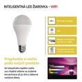 LED žiarovka EMOS ZQW516R GoSmart WIFI A65 / E27 / 14 W (94 W) / 1 400 lm / RGB / stmievateľná