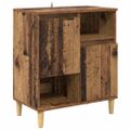 vidaXL Komody 2 ks Staré drevo 60 x 35 x 70 cm Kompozitné drevo