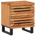 vidaXL Nočné stolíky 2 ks 40x34x46 cm akáciový masív