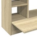 vidaXL Nástenný stolík dub sonoma 105x48x75 cm kompozitné drevo