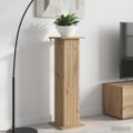 vidaXL Stojan na rastliny 2 ks Dub artisan 30,5 x 30 x 100,5 cm
