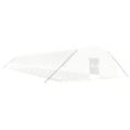 vidaXL Fóliovník s oceľovým rámom biely 144 m² 24x6x2,85 m
