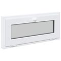 vidaXL Podkrovné okno RISOR 90 x 40 cm PVC a sklo
