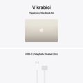 Apple MacBook Air 15"/M5/15,3"/2880x1864/16GB/512GB/M5/Tahoe/Starlight/1R Apple MacBook Air 15'' (2026) / M5 / 15,3" / 10C CPU / 10C GPU / 16GB RAM / 512GB SSD / Hvezdne bílý