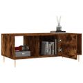 vidaXL Konferenčný stolík dymový dub 102x50x40 cm kompozitné drevo