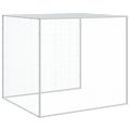 vidaXL Klietka pre kurčatá strecha bledosivá 603x98x90 cm poz. oceľ