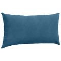 vidaXL Vankúše na pohovku 2 pcs Modrá 80 x 40 cm Kordúrová tkanina