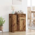 vidaXL Servírovacia skriňa Staré drevo 60 x 30 x 70 cm