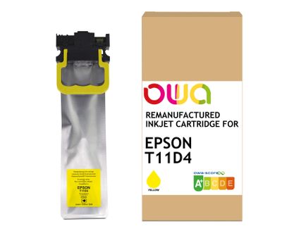 OWA ARMOR ink kompatibilný s Epson C13T11D440, žltá/Yellow