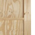 vidaXL Posuvné dvere ORKDAL 83 x 232 cm Borovicový masív Prírodná