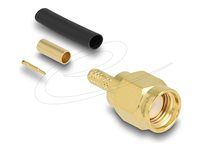 SMA plug for crimping RG-174/RG-316 wi