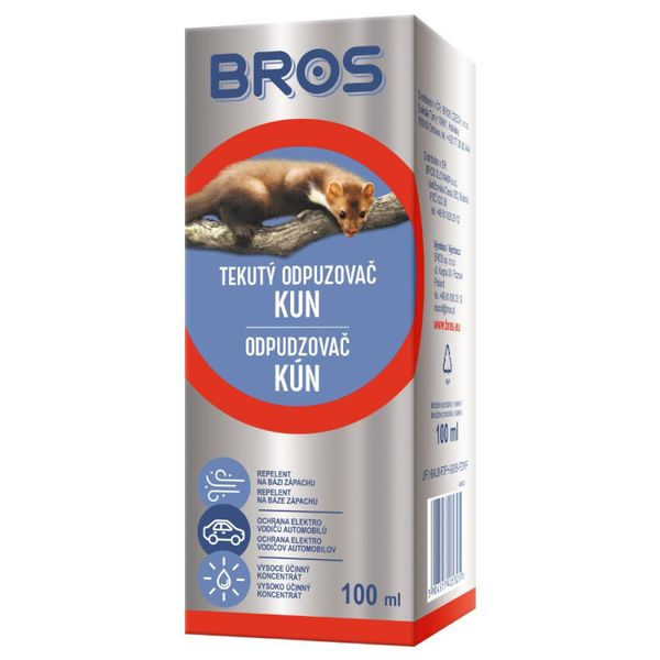 06858 Bros odpudzovač kún 100 ml