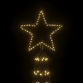 vidaXL Vianočný stromček z kužeľa, teplá biela, 3000 LED diód, 230x800 cm
