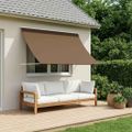vidaXL Markíza Sivohnedá 200 x 150 cm 180 g / m² polyester s PU povrchom