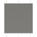 vidaXL plisovaná roleta antracitová 115x150 cm Šírka látky 114,4 cm