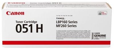 toner CANON CRG-051H black i-SENSYNS LBP162, MF264/MF267/MF269 (4100 str.)