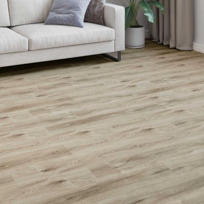 vidaXL Laminátová podlaha 5 pcs Bielená hnedá 101 x 20 x 0,8 cm
