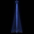 vidaXL LED vianočný stromček 495 LED modré 300,5 cm