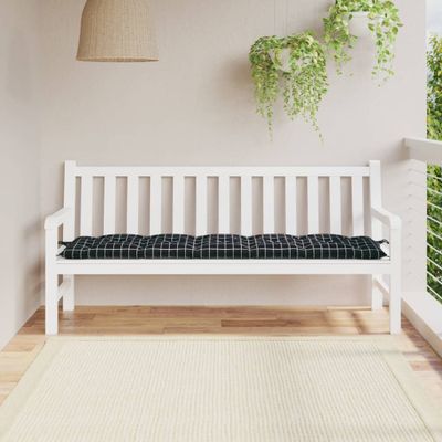 vidaXL Podložka na záhradnú lavičku 180x50x7 cm, oxfordská látka