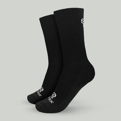 Funkčné ponožky Crew Black - STRIX, veľkosť S