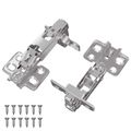 vidaXL Pánt 2 ks Niklová 139 x 64,1 x 10 mm Železo