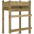 vidaXL Hracia veža 52,5x46,5x206,5 cm impregnované drevo borovica