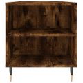 vidaXL Konferenčný stolík dymový dub 102x44,5x50 cm kompozitné drevo