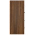 vidaXL Komoda so 4 zásuvkami 60x30,5x71 cm hnedý dub