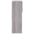 vidaXL TV skrinky s LED svetlami 2 ks sivé sonoma 30,5x30x90 cm