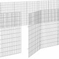 vidaXL Voľný výbeh pre zvieratá 24 panelov 54x100cm pozinkované železo