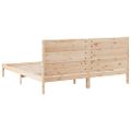 vidaXL Extra dlhá posteľ bez matraca 180x220 cm masívne drevo