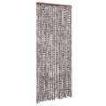 vidaXL Záves proti hmyzu hnedý a biely 100x200 cm ženilka