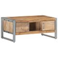 vidaXL Konferenčný stolík 95x50x40 cm surové mangovníkové drevo