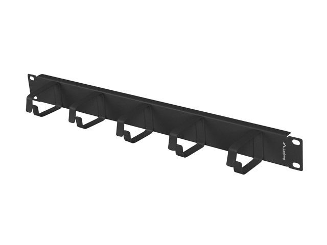 LANBERG 19'' KÁBLOVÝ MANAGEMENT 5 KRÚŽKOV TYP B 1U ČIERNY