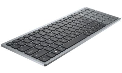 DELL KB740 bezdrátová klávesnice GER/ německá/ QWERTZ Klávesnice, bezdrátová, nemecké rozložení, QWERTZ, cerno-šedá