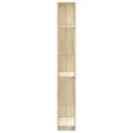 vidaXL Knižnica 5 políc dub sonoma 80,5x23,5x162,5 cm kompozitné drevo