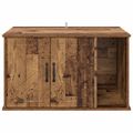 vidaXL Mačka Dom Staré drevo 85 x 55 x 50,5 cm Kompozitné drevo