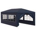 vidaXL Párty stan 3x6 m, modrý